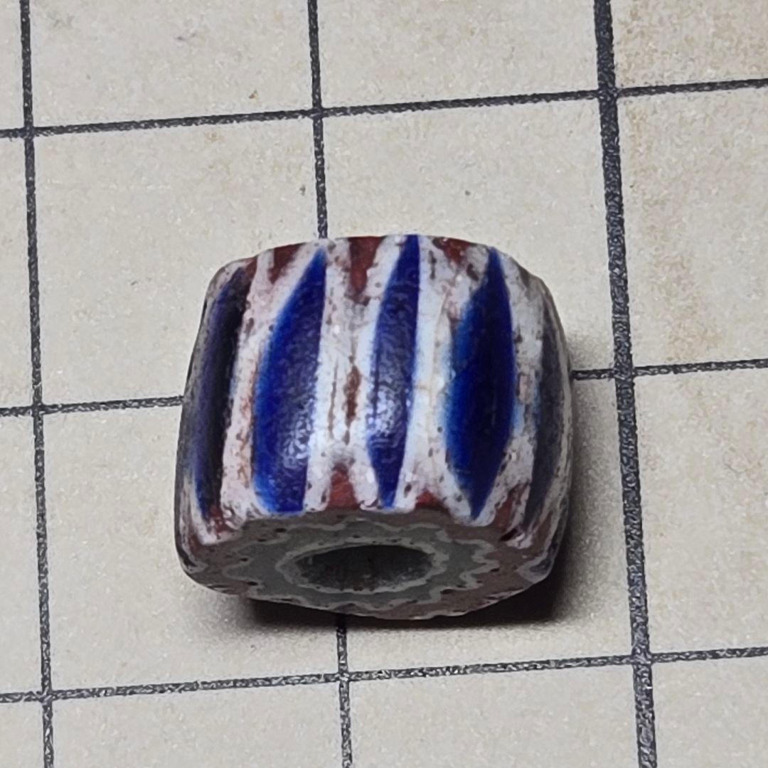 内径広め 7層シェブロンビーズ goro´s等のカスタムに 5 美術品