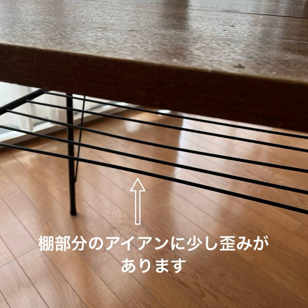 jam【古道具】木製×アイアン脚テーブル ヴィンテージ送料込