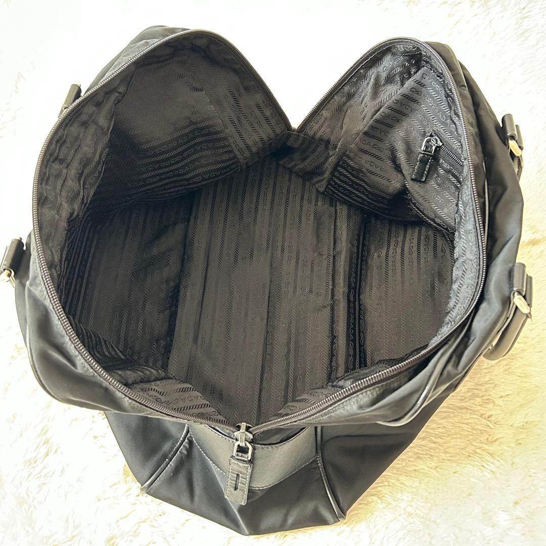 美品✨PRADA プラダ ビジネスバッグ 三角ロゴ　ブリーフケース ナイロン