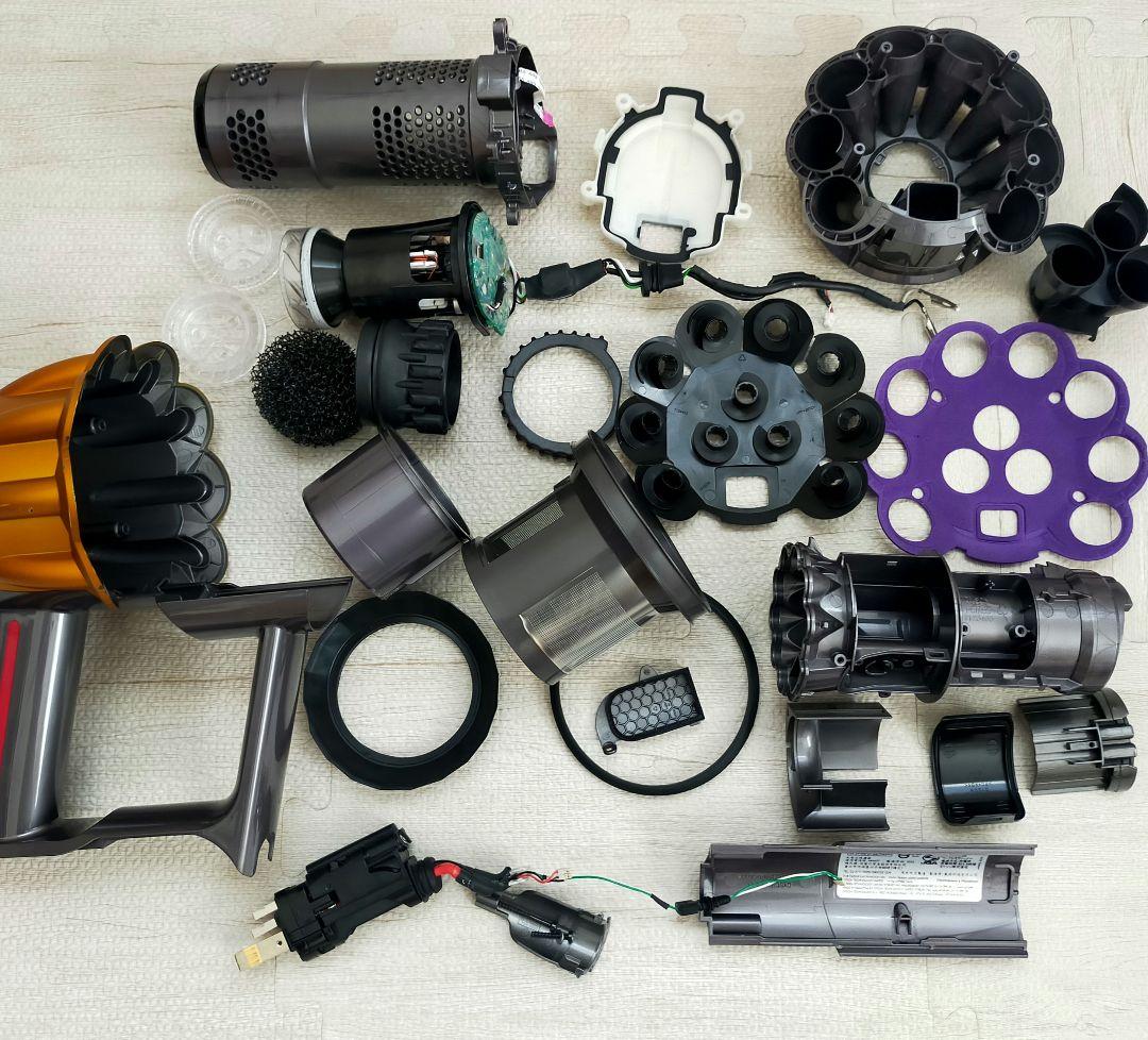 分解洗浄】ダイソン V12 Detect SV30 マルチスタンド Optic