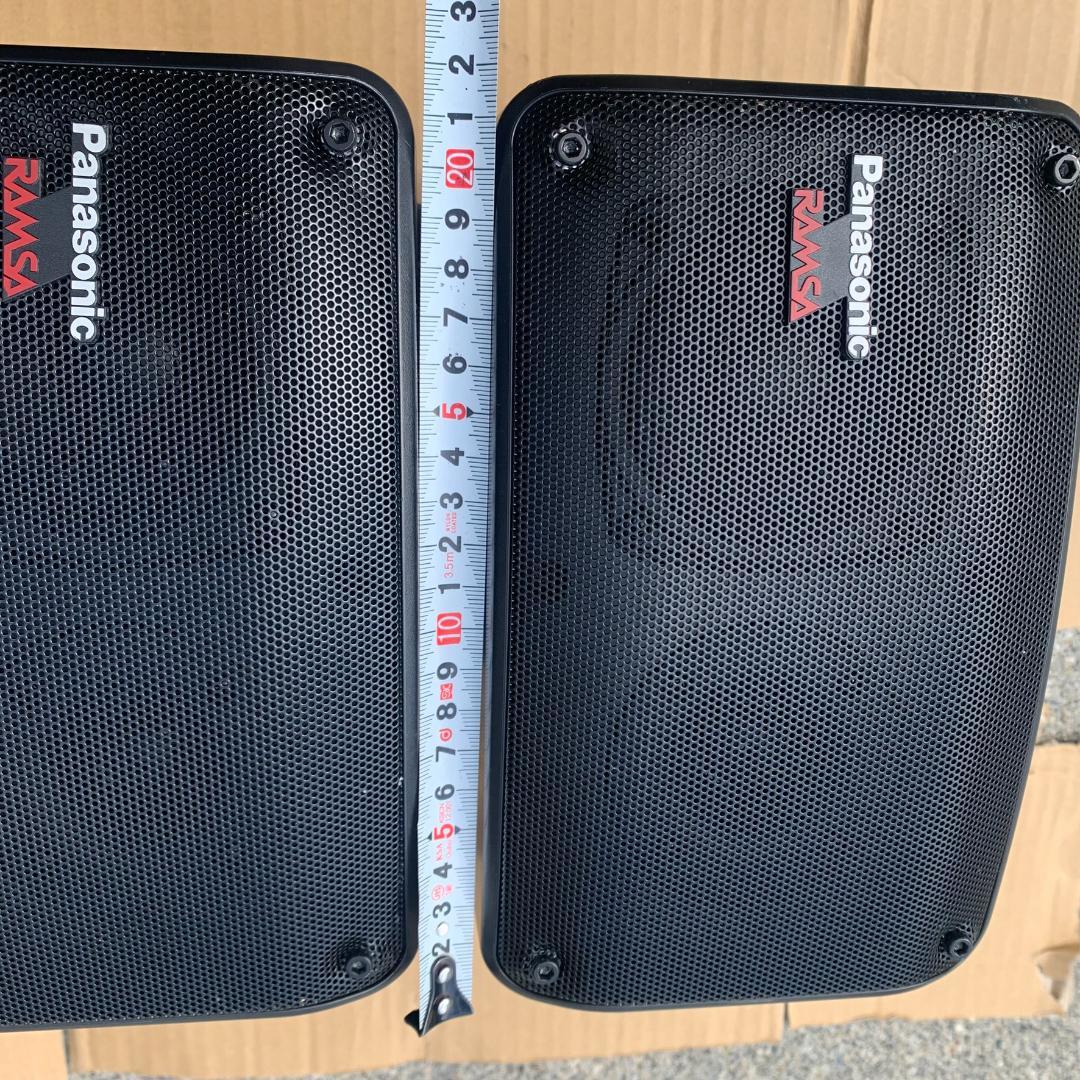 2個 パナソニック ラムサ WS-BN010-K スピーカー 店舗 業務用