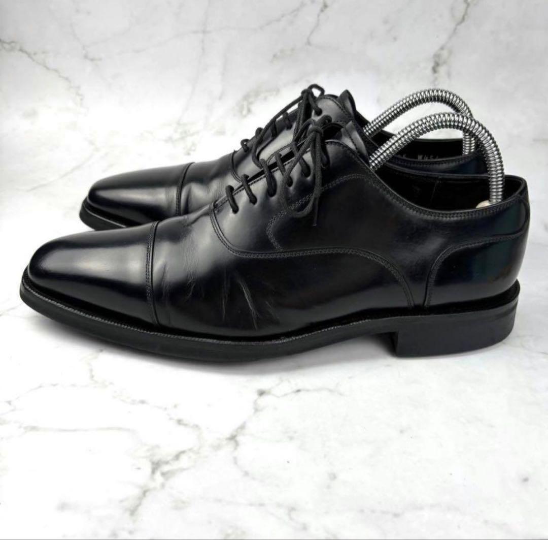 REGAL リーガル 黒 ストレートチップ 25.5