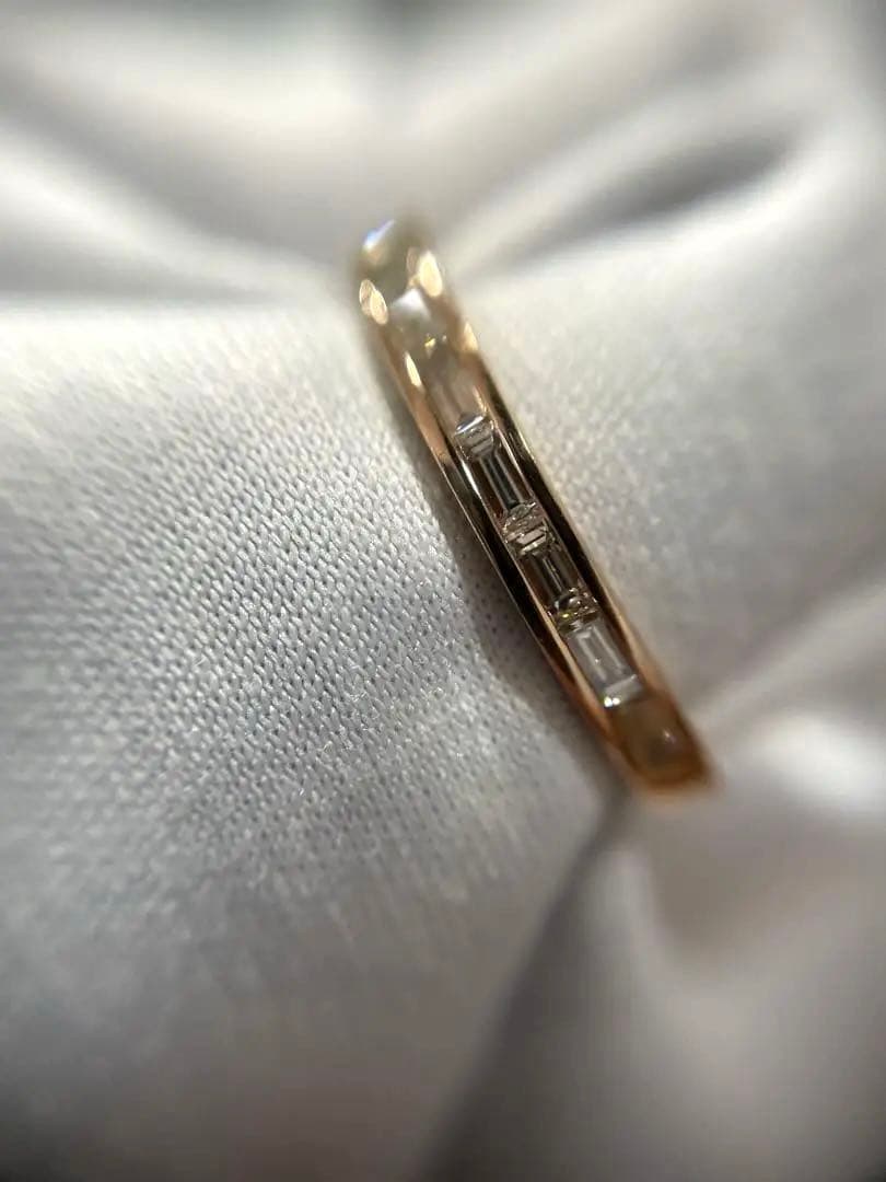 orb jewelry k18PG ダイヤモンド ハーフエタニティ 0.3ct