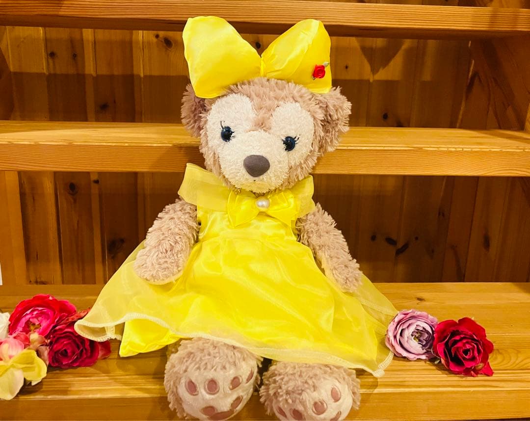 ダッフィー シェリーメイ 野獣 ベル コスチューム ハンドメイド 美女と野獣