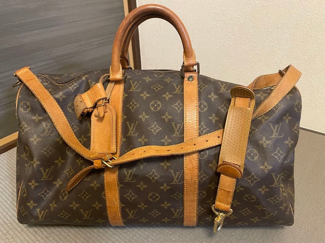 Louis Vuitton ボストンバッグ ブラウン