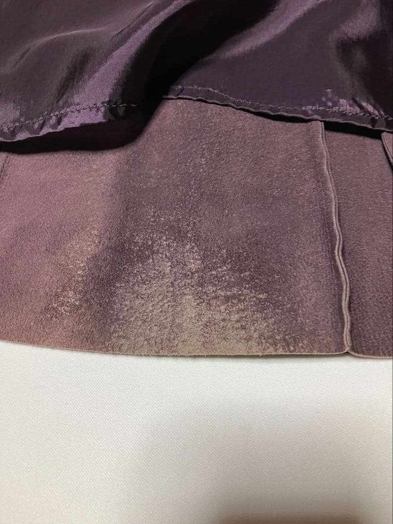 プラダ　スカート フレア　ラムレザー