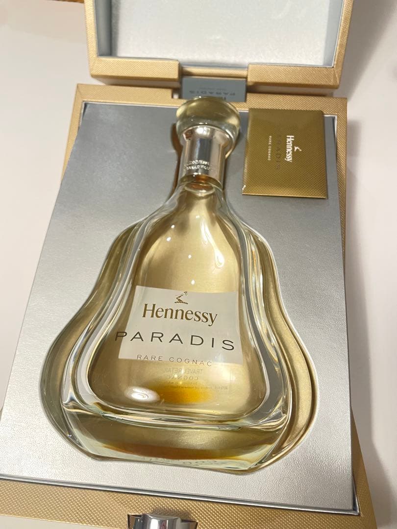 ヘネシー パラディ Hennessy PARADIS 空瓶 空箱 箱カバー