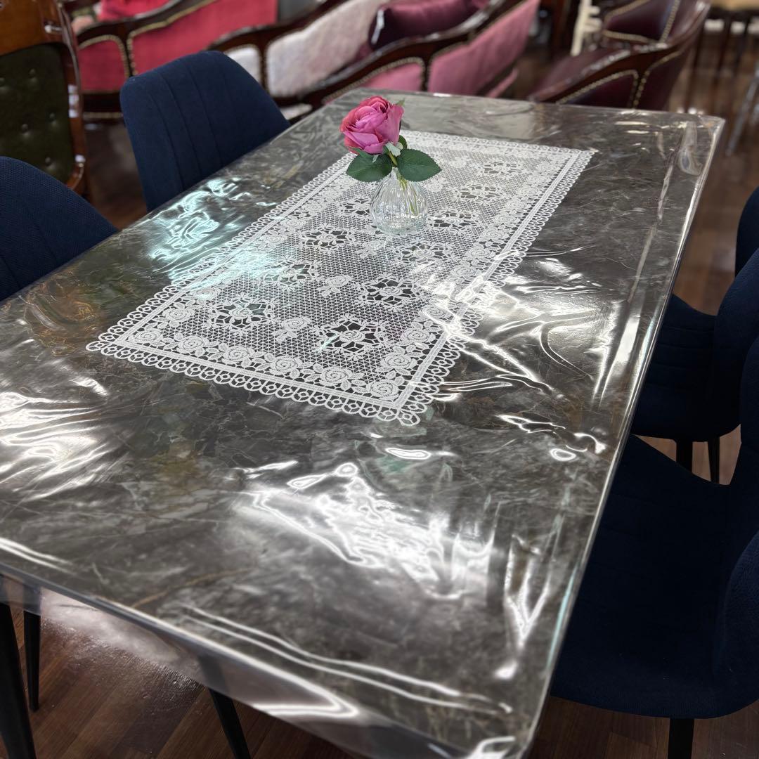 ブラック サンライジングダイニング５点セット