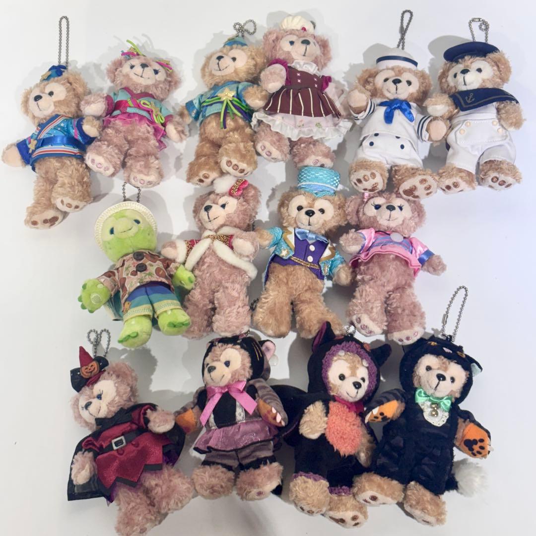 ダッフィ シェリーメイ ジェラトーニ オルメル ぬいば まとめ売り 30体