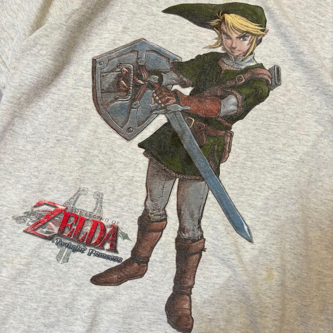 ☆00s ゼルダの伝説 Tシャツ ZELDA トワイライトプリンセス ゲーム