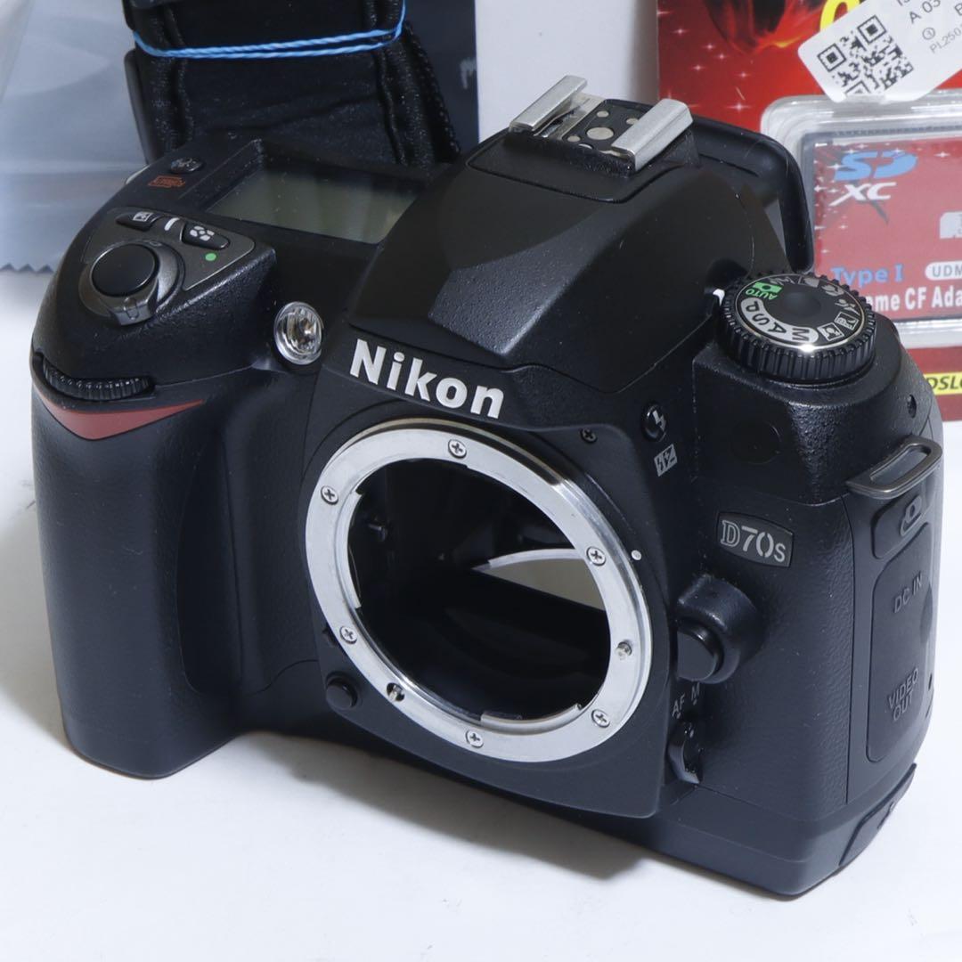 ☆スマホに送れる一眼レフ☆WiFi転送☆ Nikon D70s望遠セット♪