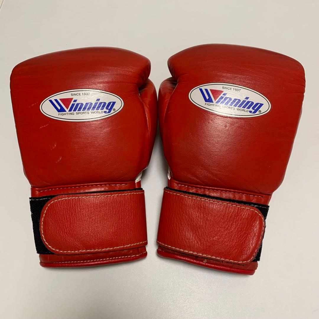 ウイニング Winning グローブ 8オンス 赤 中古Winning ボクシング