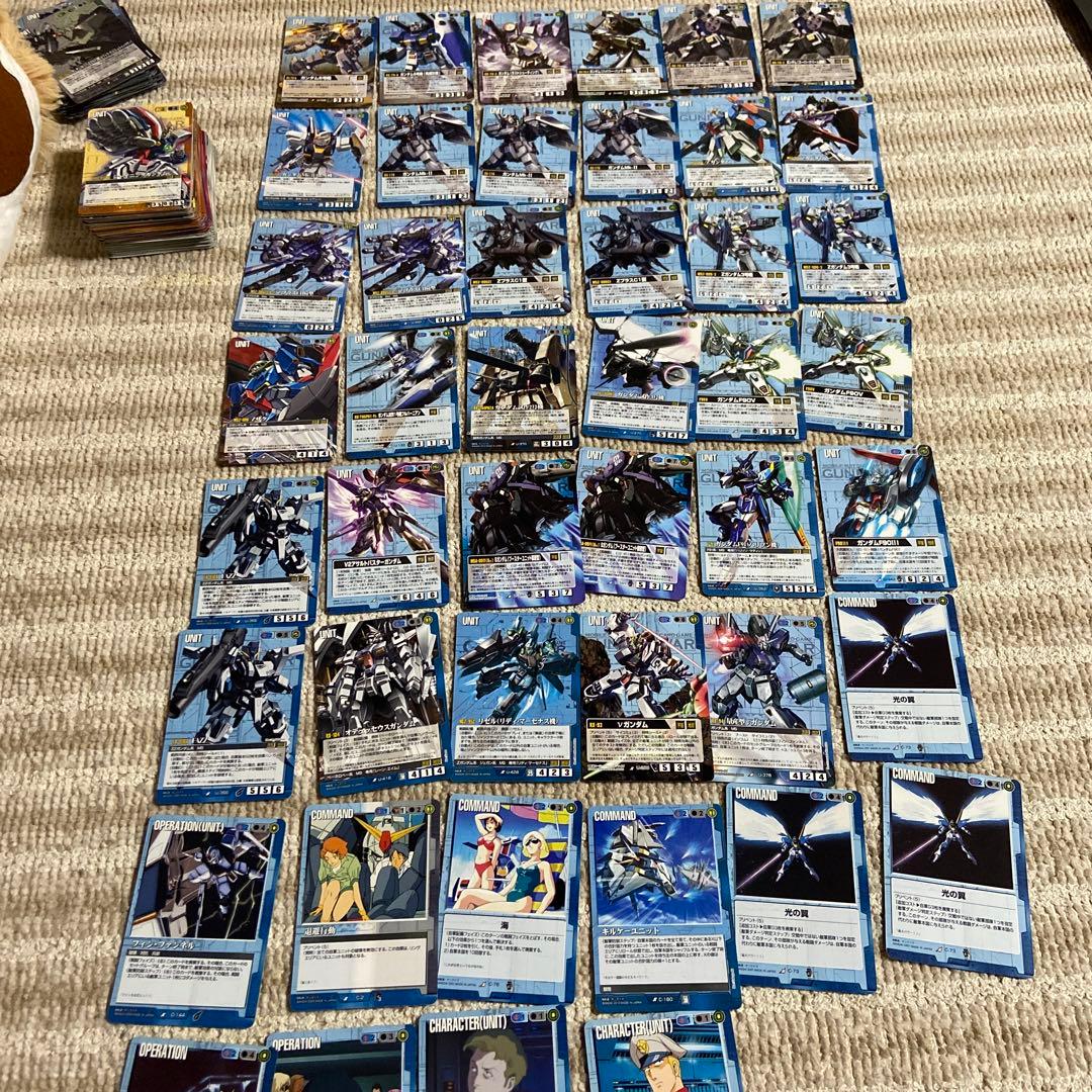 ガンダムウォー AR ゴッドガンダム＆ノーベルガンダム 約250枚まとめ