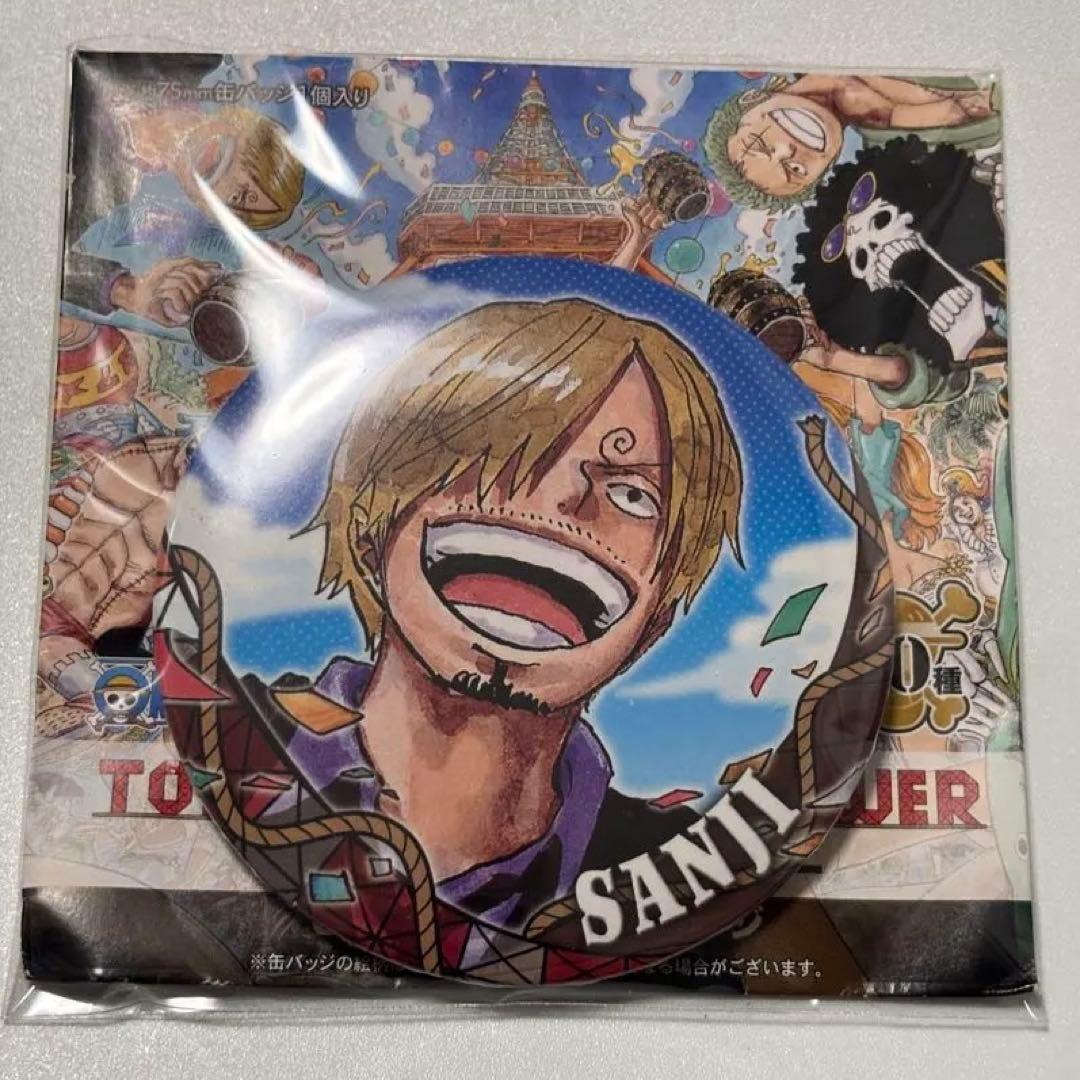 ワンピースタワー コレクション缶バッジ サンジ - メルカリ