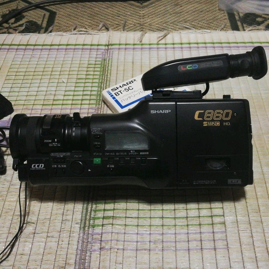 sharp コンパクトビデオムービー c860 ×12