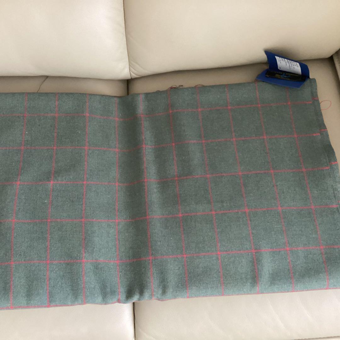 コート　スキャバル　ドメール　ハリソンズ　ジョンフォスター生地