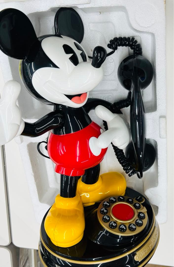 ヴィンテージDisney ディズニーミッキーマウス 電話 - メルカリ