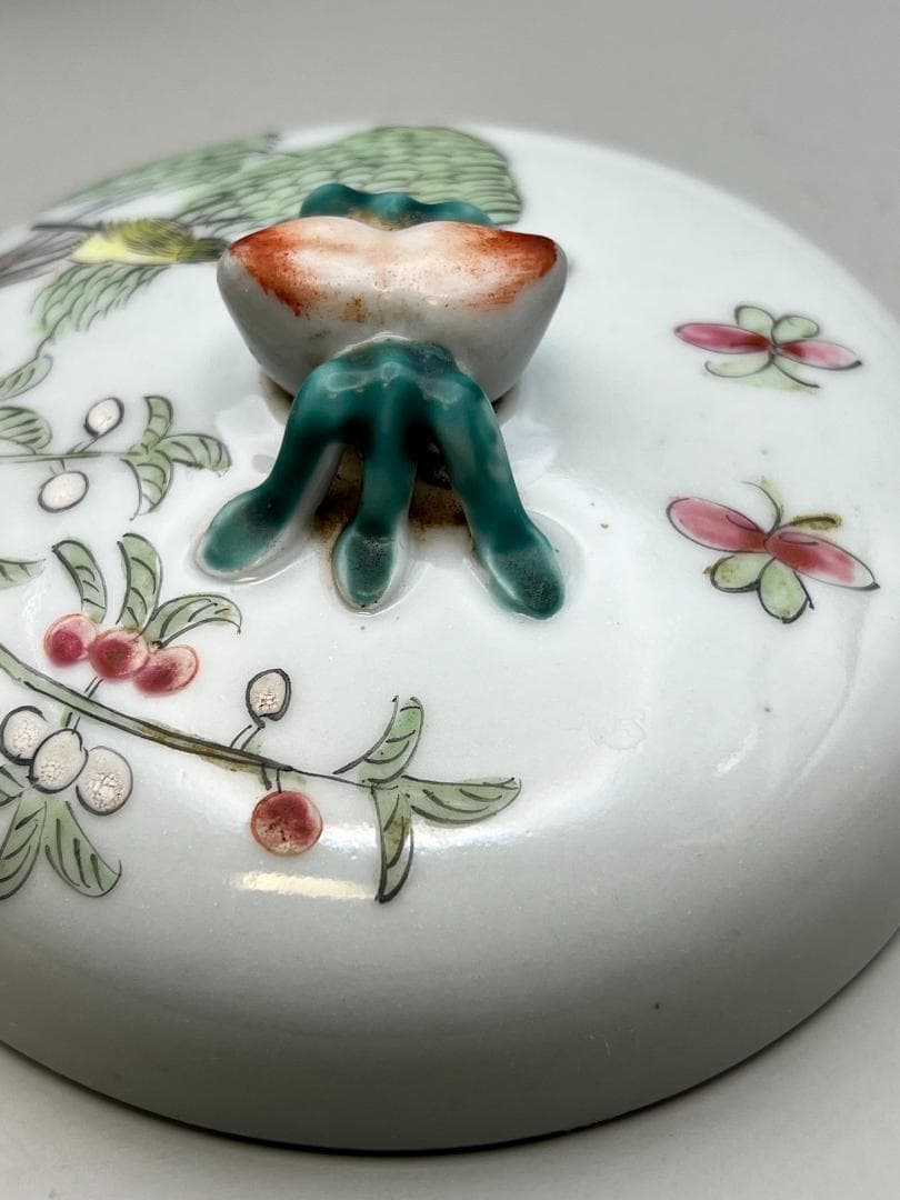 茶道具 古高麗茶碗 九如堂一茶 花押 共箱☆時代物☆4D1229 茶道具 古