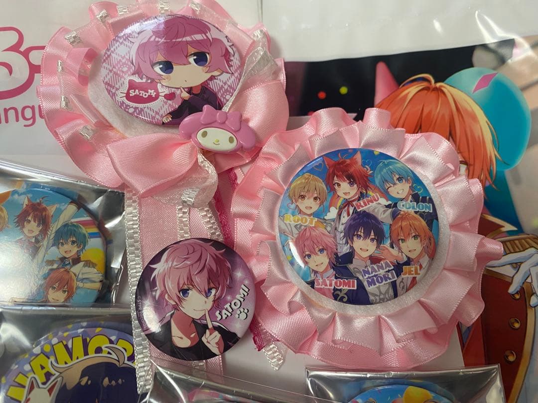 すとぷりグッズ 缶バッジ いっぱいセット さとみくん多めまとめ売り