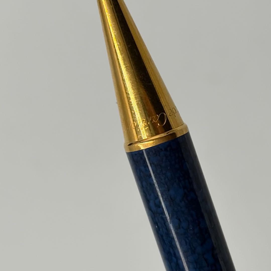 Cartier マスト ドゥ カルティエ トリニティ ボールペン マーブルラピス