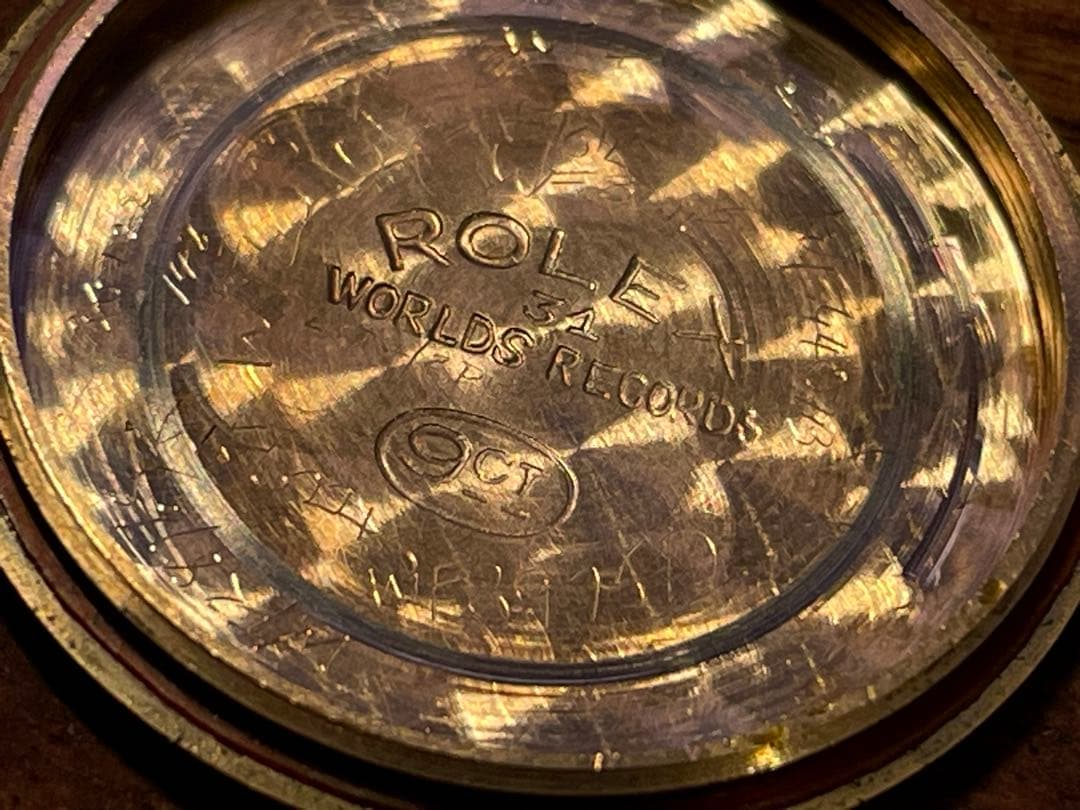 ROLEX ロレックス アンティーク ビンテージ 1930年 金 9k