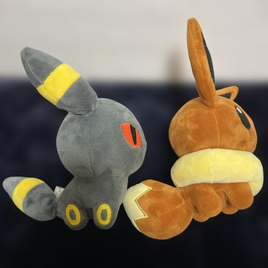 ポケモンセンター　ブラッキー　シャワーズ イーブイ エーフィ ぬいぐるみ