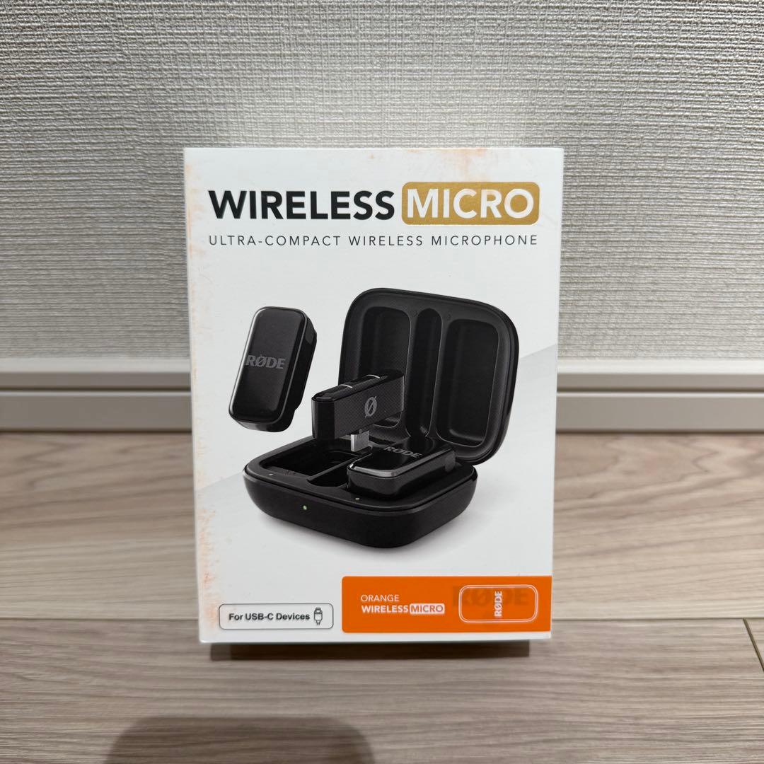 m*8様 RODE ロード ワイヤレス マイクロ USB-C 超小型ワイヤレスマ