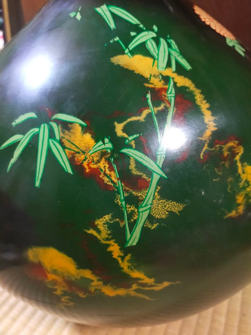 究極の逸品 『九谷焼 佐野慧成 』火の壺 花壺 華道 大壺 大きなサイズ