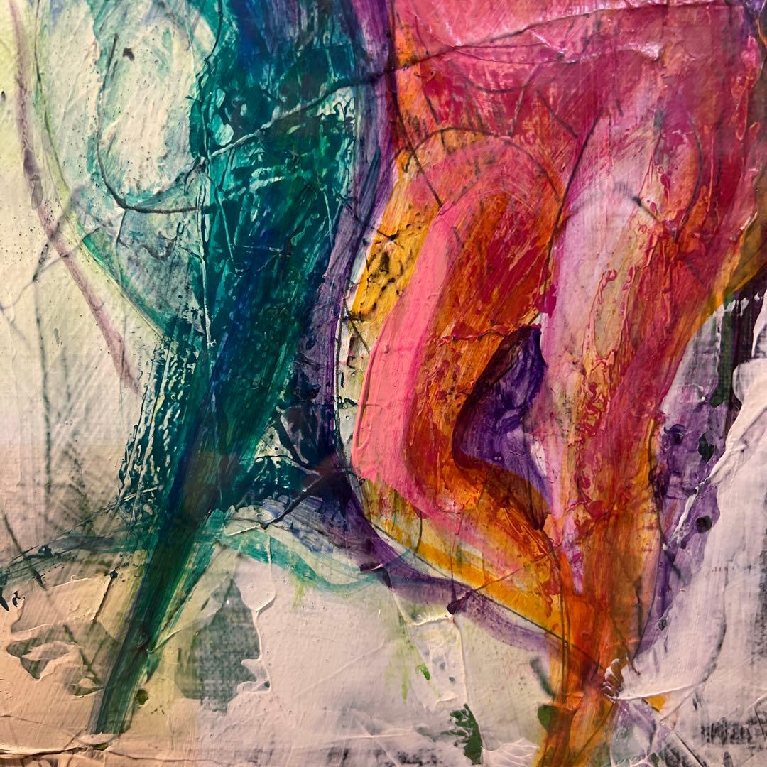 作者不詳　油彩画