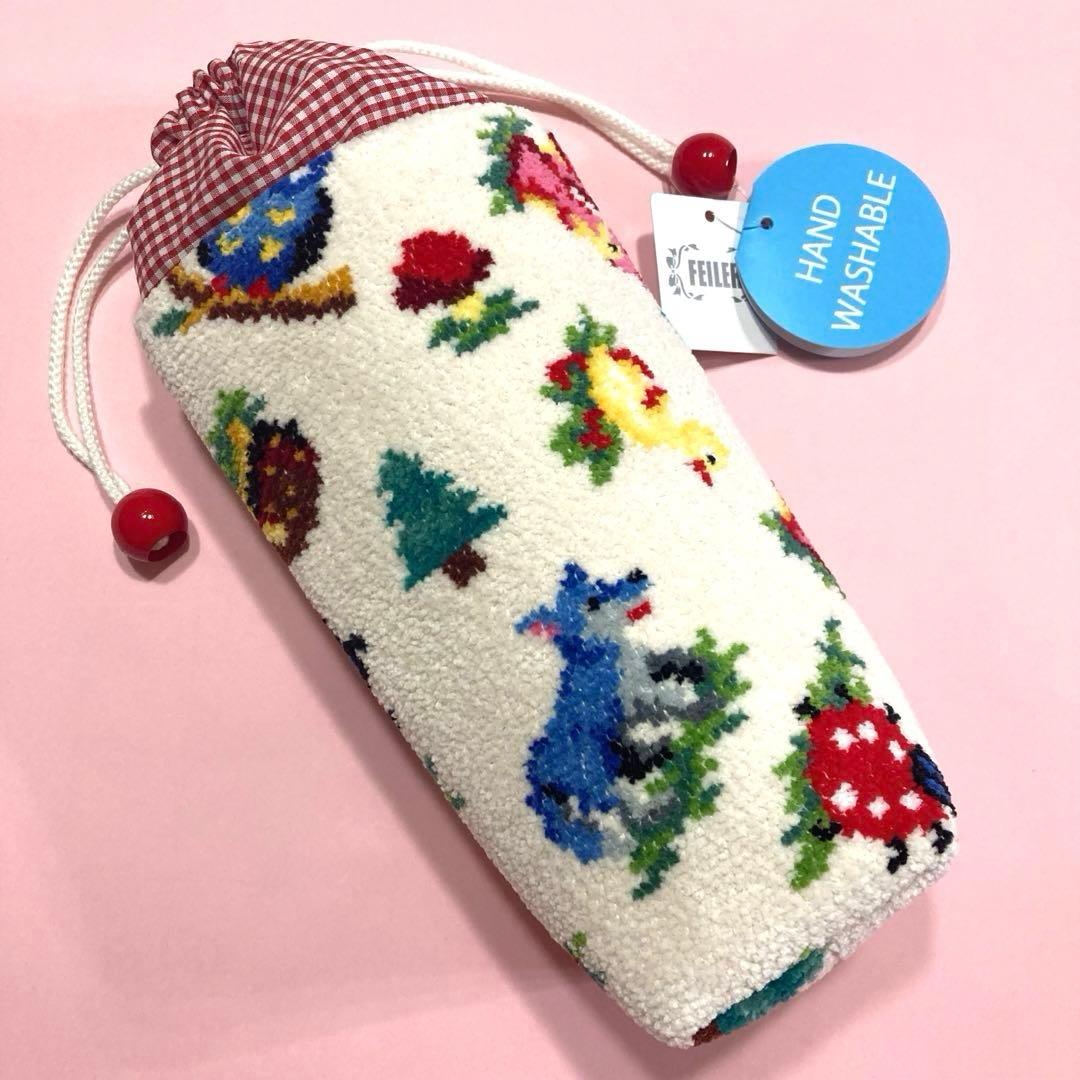 フェイラーハイジフレンズフォレストの タグ付ボトルポーチと 新品未
