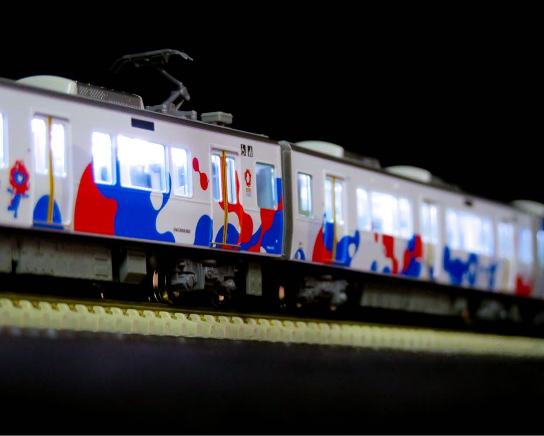 KATO 323系 室内灯付 <大阪・関西万博ラッピング列車>【新品,未使用品】