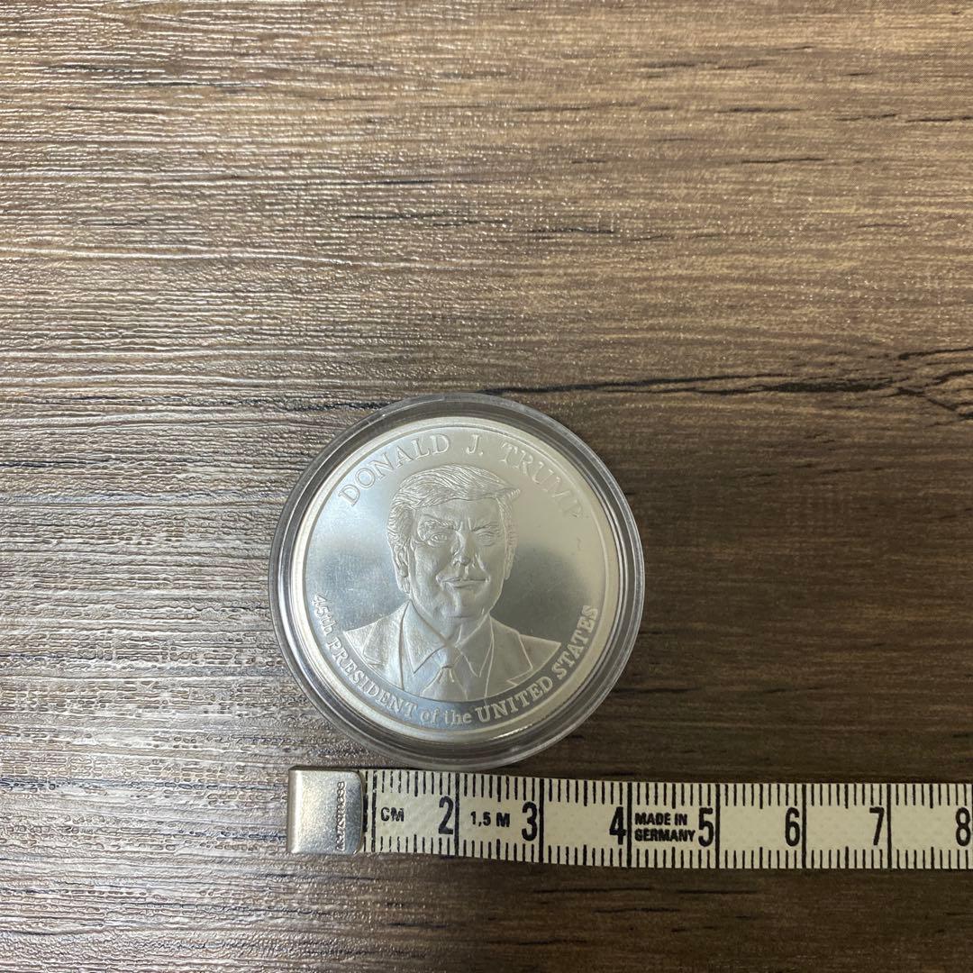 トランプ大統領　銀　シルバー　メダル 　 5オンス 1オンス　2枚セット