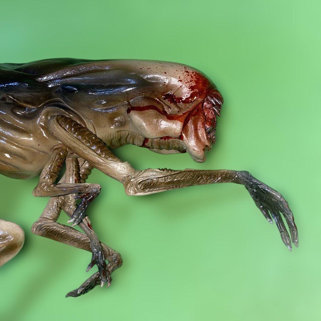 エイリアン★ソフビ★ガレージキット★クイーンチェストバスター★ALIEN★完成品