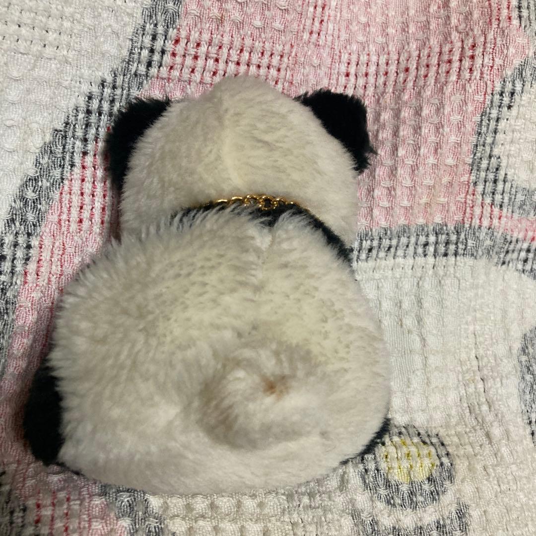 ファースト　モンチッチ風　パンダ　ぬいぐるみ　② レトロ　中古品