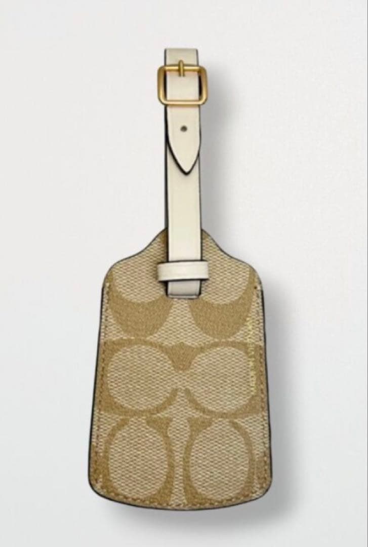 COACH コーチラゲッジタグ荷物タグネームタグモノグラム旅行用品