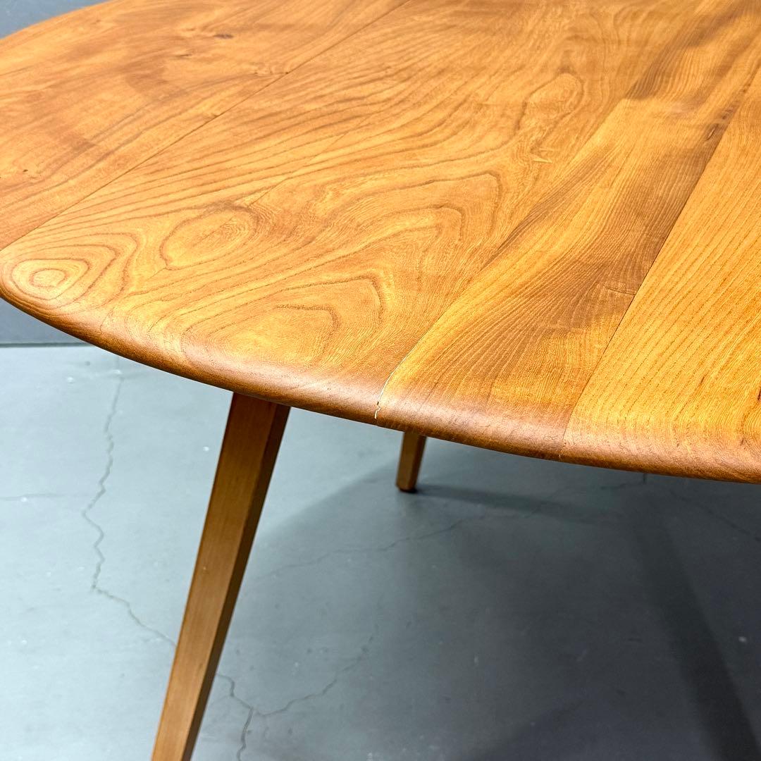 ERCOL(アーコール) /ドロップリーフ ラウンドテーブル (402)