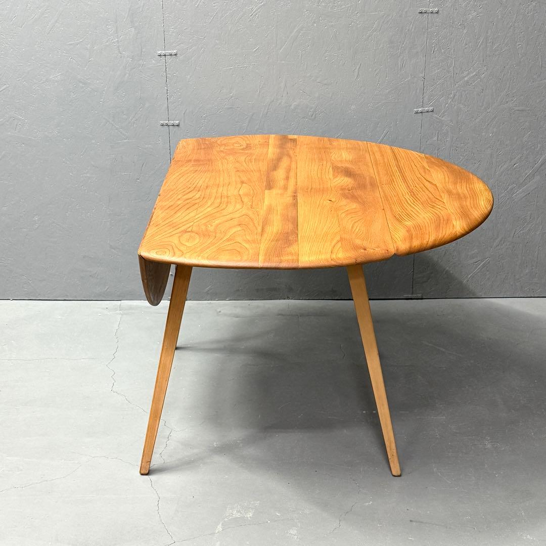 ERCOL(アーコール) /ドロップリーフ ラウンドテーブル (402)