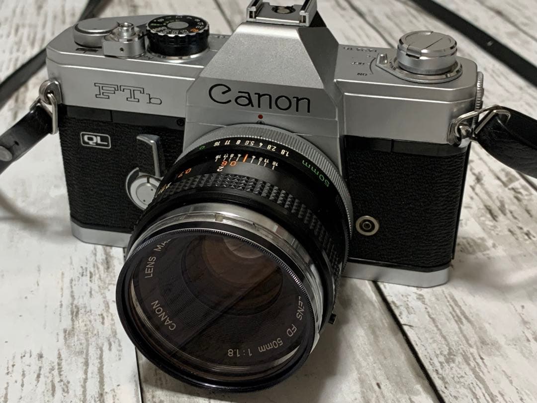 キヤノン フィルム一眼レフカメラCanon FTb 50mm 1.8