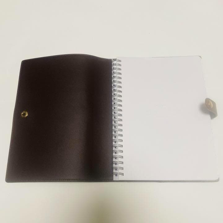 COACH コーチ ノートブック ノートカバー シグネチャー ブラウン