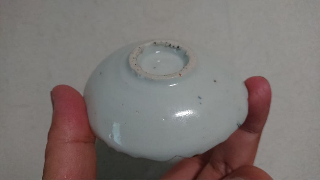 初期伊万里 染付 小皿 豆皿 平盃 酒盃 酒器 輪花盃 骨董 古美術の通販