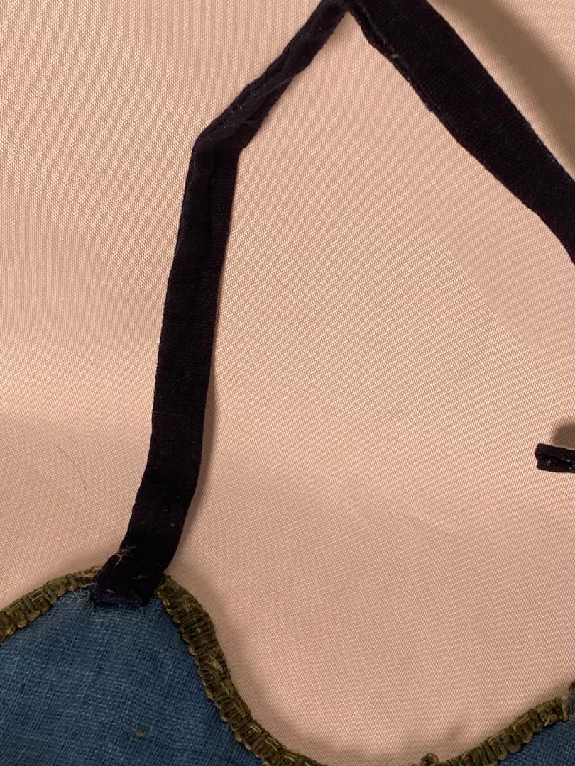 1971❣️ 藍型染め 屋号 腹掛け 飛脚