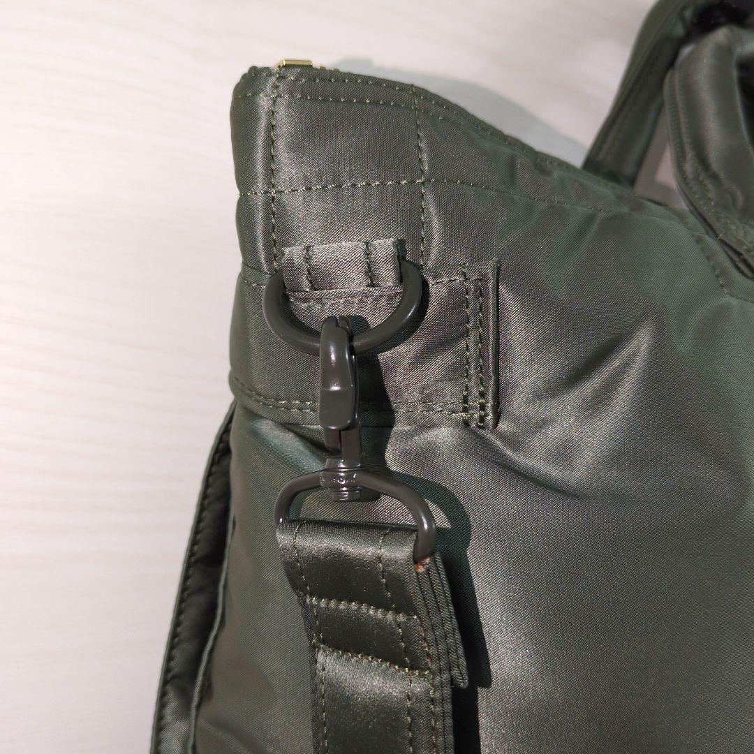 未使用品 ポーター タンカーショートヘルメットバッグオリーブグリーン バッグ