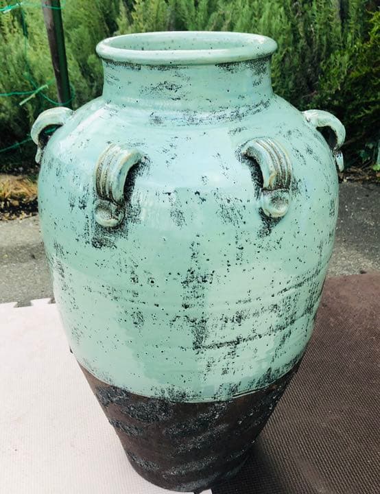 アンティーク 壺＆花瓶 高さ49㎝ 重量12.1kg