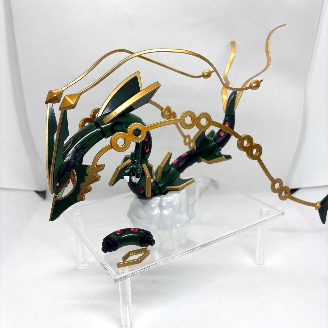 メガレックウザ プラモデル ポケプラ 塗装 長さ200mm超え！ ポケモン