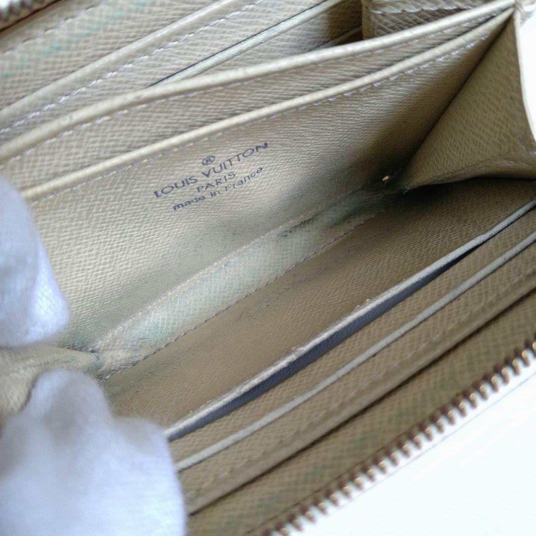 LOUIS VUITTON ジッピーパース ダミエ アズール ケース