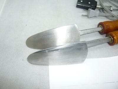 家庭科教材(ハタミシン) 和裁電化鏝 和裁こて 和裁コテ 鏝2本付