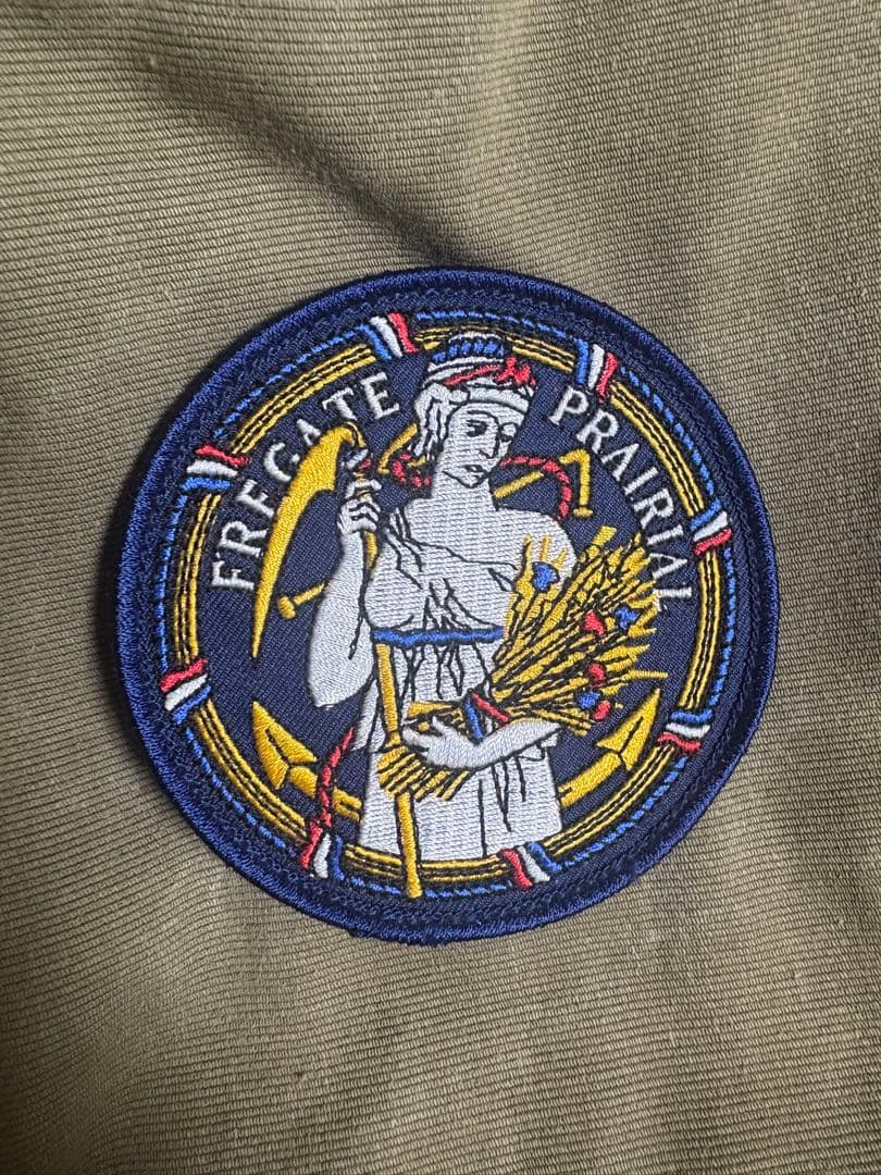 フランス海軍 プレリアル 刺繍パッチ フランス海軍FLOTILLA 12F 航空部隊 ベルクロワッペン パッチ - メルカリ