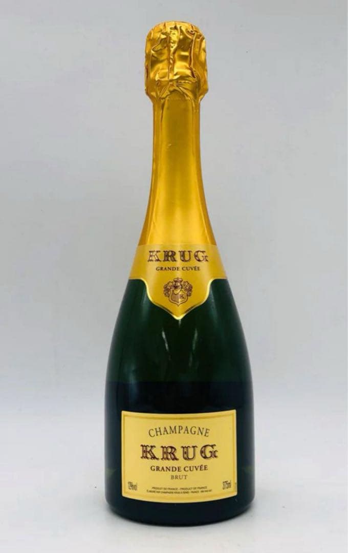 クリュッグ KRUG ハーフシャンパン 未開栓! KRUG GRANDE CUVEE BRUT