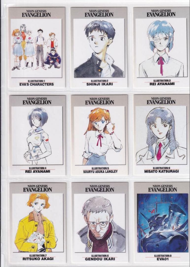 新世紀エヴァンゲリオン カードマスターズ　第壱集　全種セット