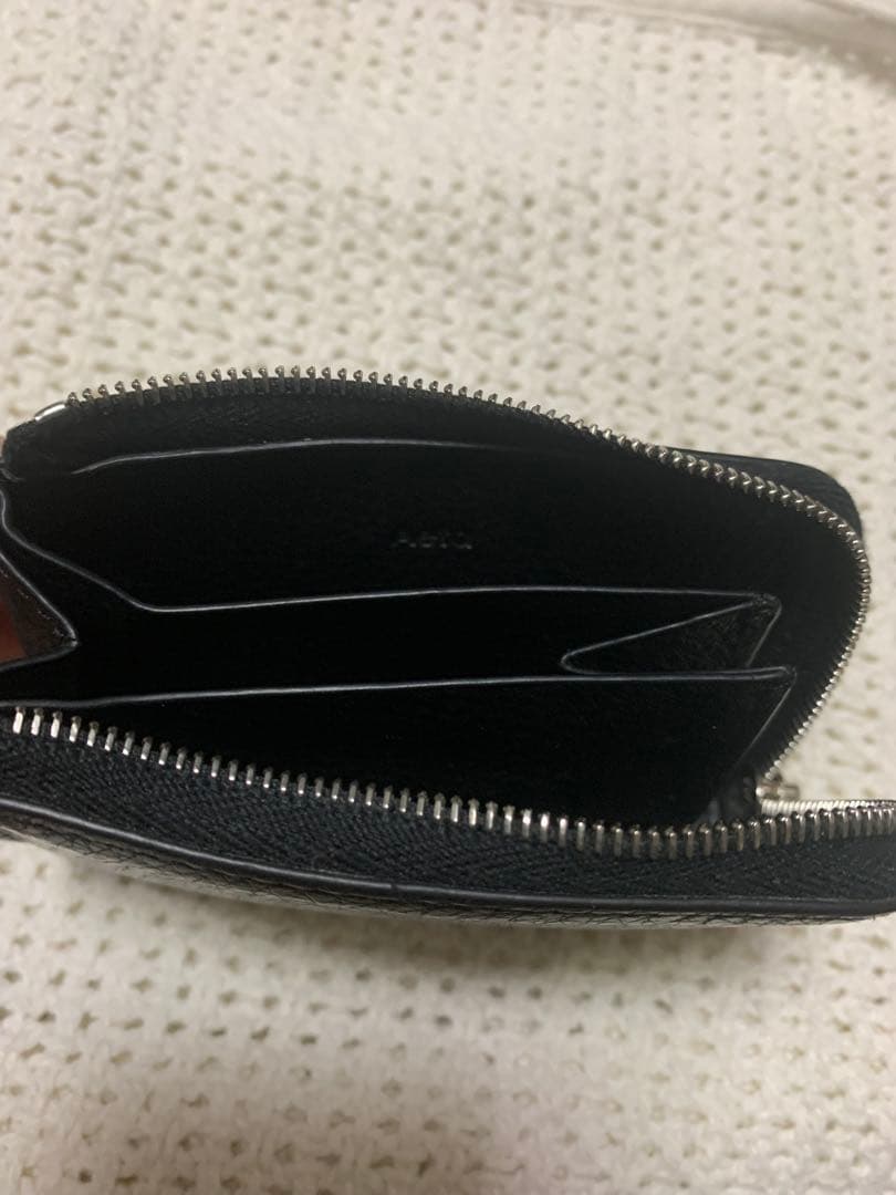 Aeta SMALL WALLET ブラック あえた